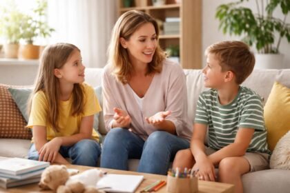 Gyerekek szexuális felvilágosítása édesanyjukkal.